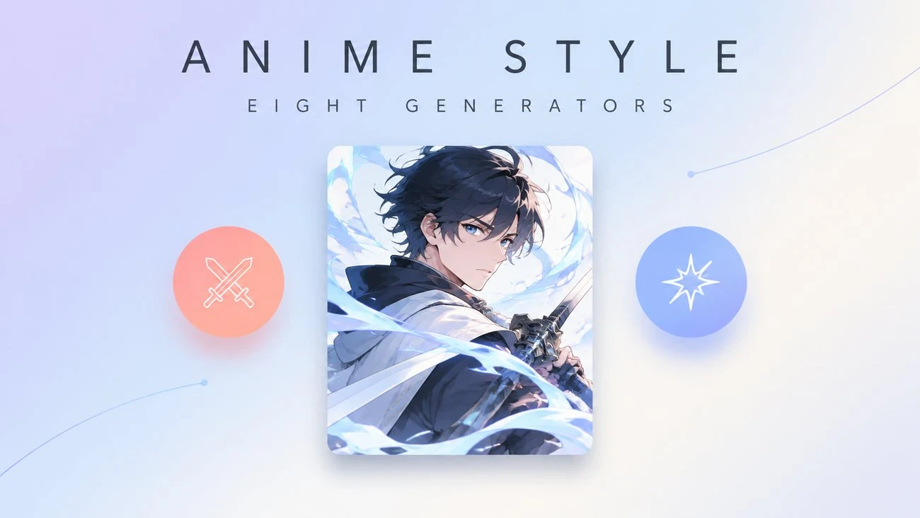 Anime art style generator guide: eight photo-to-anime directions for avatars, posters, banners, and monochrome manga